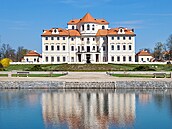 Barokní zámek Liblice nedaleko Mělníka (15. dubna 2015)