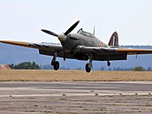 Na leteckém dni v Chebu spadl Hawker Hurricane Mk.IV. Podle svědků ztratil...