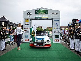 Veterány kody na setinové rallye Sachsen Classic