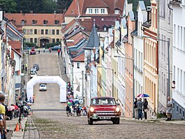 Veterány kody na setinové rallye Sachsen Classic