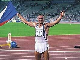 Desetiboja Robert Zmlík na olympijských hrách v Barcelon 1992