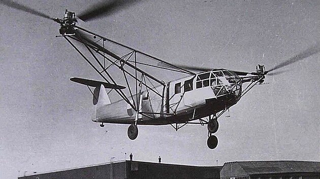 Exempl nmeckho vrtulnku Focke-Achgelis Fa 223 doveden v eskoslovensku do letuschopnho stavu