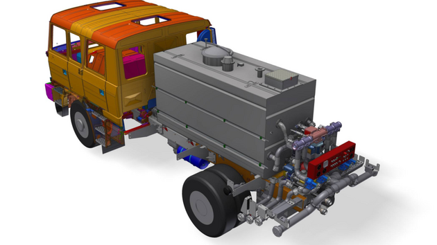 Hasisk specil CAS 20 na podvozku Tatra 815 Terrno 4x4