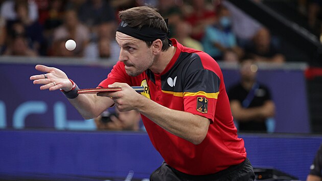 Nmeck stoln tenista Timo Boll podv v prvnm kole mistrovstv Evropy v...