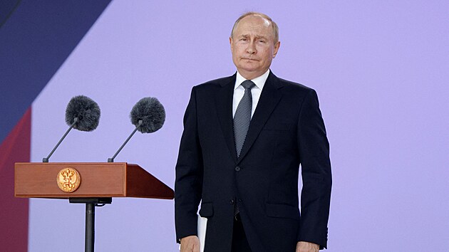 Rusk prezident Vladimir Putin (15. srpna 2022)