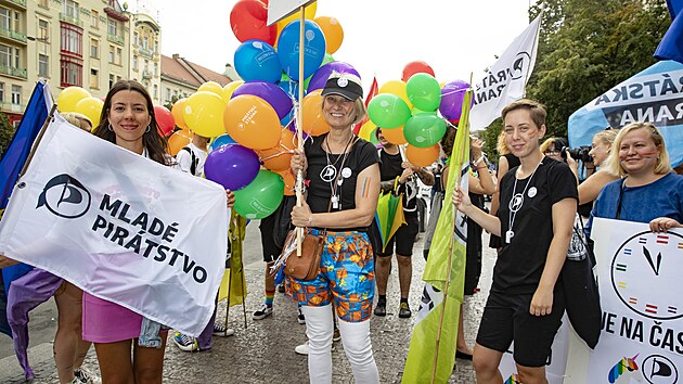 Mlad Pirtstvo na Prague Pride (13. srpna 2022)