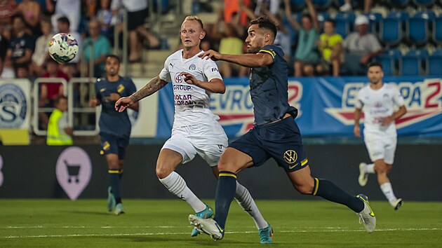 Ondej Mihlik ze Slovcka  v play off Konferenn ligy proti AIK Stokcholm.