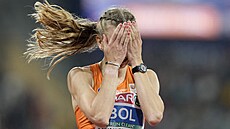 Femke Bolová nem��e uv��it vít�zství v závod� na 400 metr� p�eká�ek na...