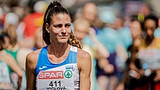 Marcela Joglová po maratonu na mistrovství Evropy v Mnichov