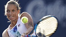 Karolína Plíková v semifinále Canadian Open.