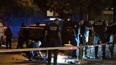 P�i útoku v centru Jeruzaléma se zranilo sedm lidí. (14. srpna 2022)