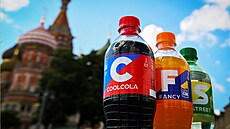 Ruské napodobeniny oblíbených limonád od Coca-Coly.