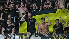 Fanou�ci AIK Stockholm na Slovácku  v play off Konferen�ní ligy.