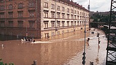 Povodn� 2002: Karlín