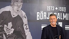 Börje Salming.védská legenda hokejového Toronta.