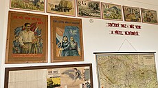 Ukázka z rozsáhlé sbírky kolních obraz perovského muzea. Celkem jich má u...