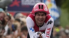 �výcarský cyklista Stefan Bissegger na mistrovství Evropy