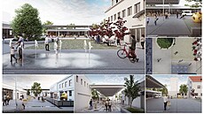 Soutní návrh nové podoby lokálního centra Juvel v eských Budjovicích....