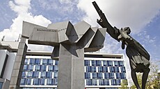 Památník eskoslovensko-sovtského pátelství v Plzni (15. 8. 2022)