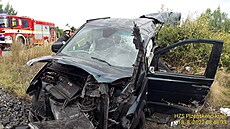 �elezni�ní nehoda u Dob�an na Plze�sku.