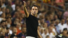 Xavi, kou fotbalist FC Barcelona.