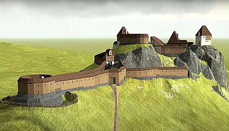 Poítaové zpracování hradu Kalich