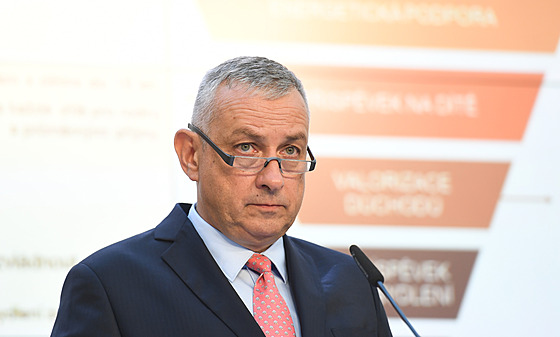 Ministr prmyslu a obchodu Jozef Síkela