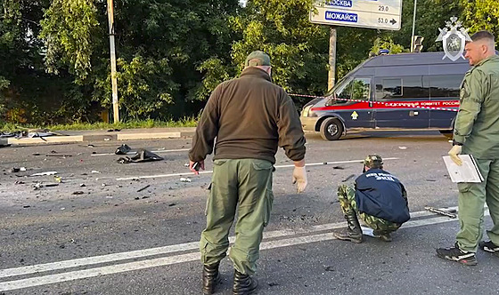 Při explozi auta nedaleko Moskvy zemřela dcera prokremelského ideologa...