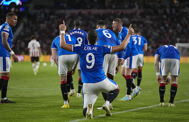 Rangers zvítězili v Eindhovenu a po dvanácti letech si zahrají Ligu mistrů