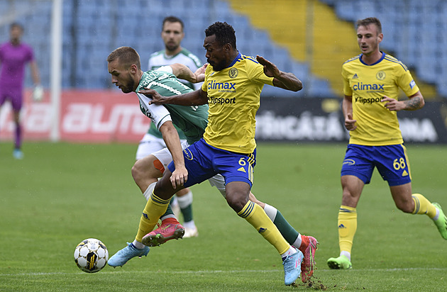 Zlín - Jablonec 2:2, oba stále čekají na výhru, domácí dvakrát dotáhli