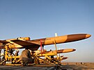 Vojenské cviení s bezpilotními letouny v Íránu (24. srpna 2022)