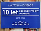 Spole�nost Mattoni 1873 si p�ipom�n� 10. v�ro�� zprovozn�n� vle�ky z Kyselky do...