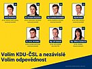 Kandidátka KDU-SL komunální volby.