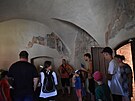 Interiér vodního hradu vihov na Klatovsku
