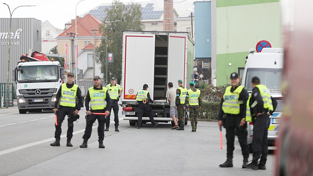 Policisté, celníci i vojáci se na hranicích se Slovenskem účastnili již v srpnu cvičení proti nelegální migraci.