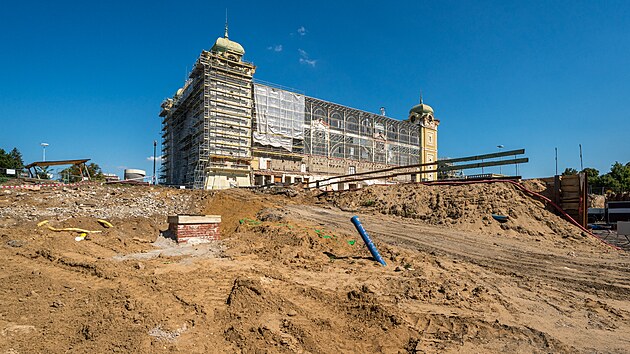 Rekonstrukce a dostavba Pr�myslov�ho pal�ce