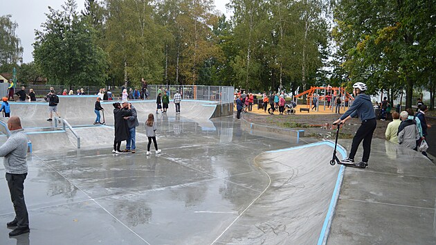 Stavba novho parku vyla na 23 milion korun.