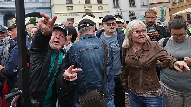 M�tink Andreje Babi�e v Hlu��n� na Opavsku (23. srpna 2022)