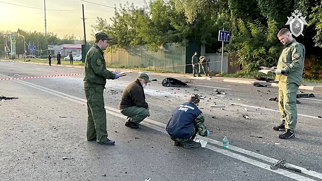 Pi explozi auta nedaleko Moskvy zemela dcera prokremelskho ideologa Alexandra Dugina. (21. srpna 2022)