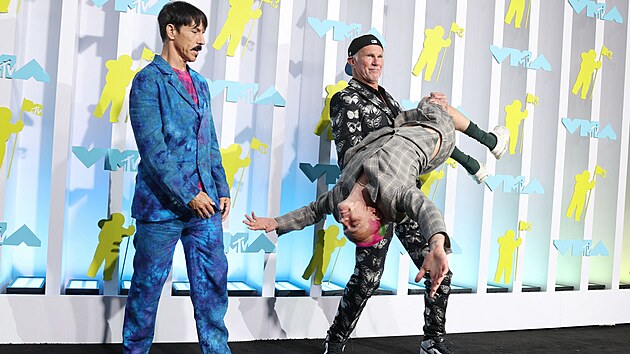Kapela Red Hot Chili Peppers na MTV Video Music Awards v Prudential Center, Newark, New Jersey (28. srpna 2022)