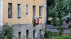 Bytové domy ve vylouené lokalit v sokolovské Nádraní ulici