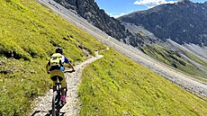 První etapa Bahnentour Weissfluhjoch-Strelapass