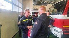 Vedení Hasi�ského záchranného sboru Jiho�eského kraje ocenilo Roberta Daniela,...