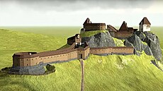 Počítačové zpracování hradu Kalich