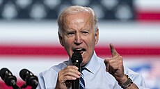 Americký prezident Joe Biden. (25. srpna 2022)
