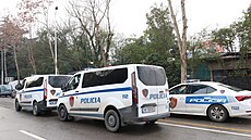 Albánská policie (8. ledna 2022)