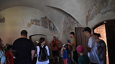 Interiér vodního hradu vihov na Klatovsku