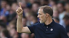 Thomas Tuchel, trenér fotbalist� Chelsea, p�ed zápasem s Leedsem.