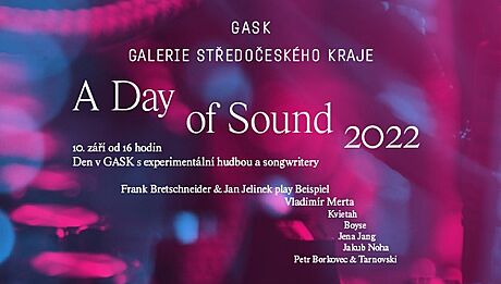 Kutnohorský GASK zve na festival A Day of Sound