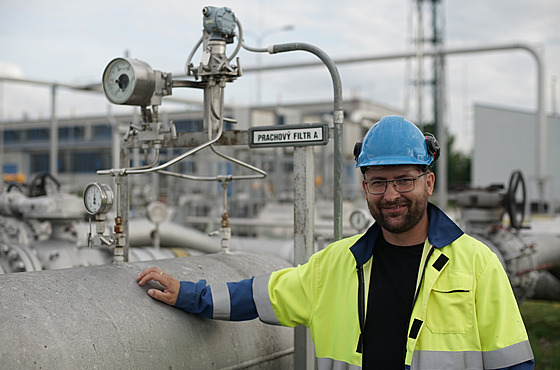 Peter Židišin, vedoucí zásobníku zemního plynu Tvrdonice